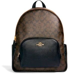 Coach backpack purse